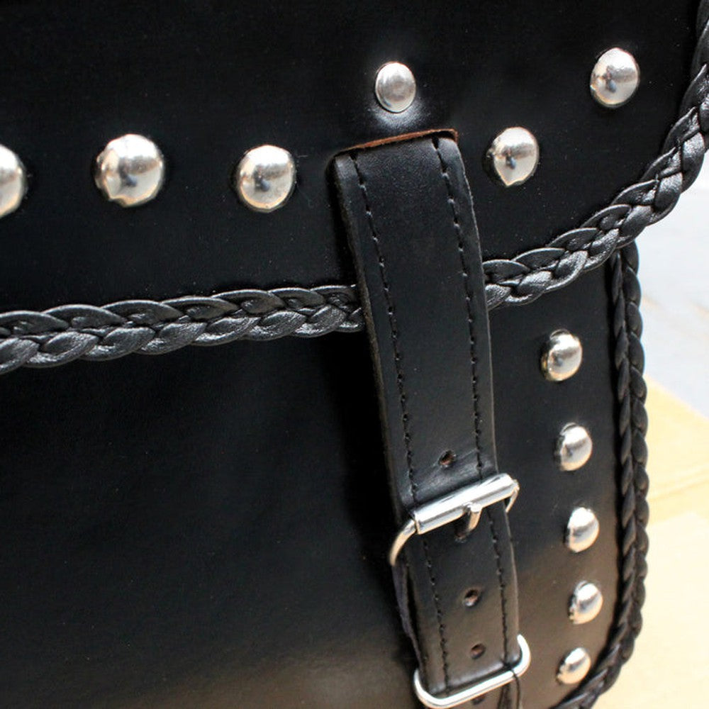 BLACK WARATAH SADDLE BAG JRA10005