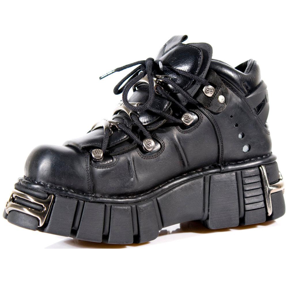 New Rock - Metallic Ankle Boot M-106-S1