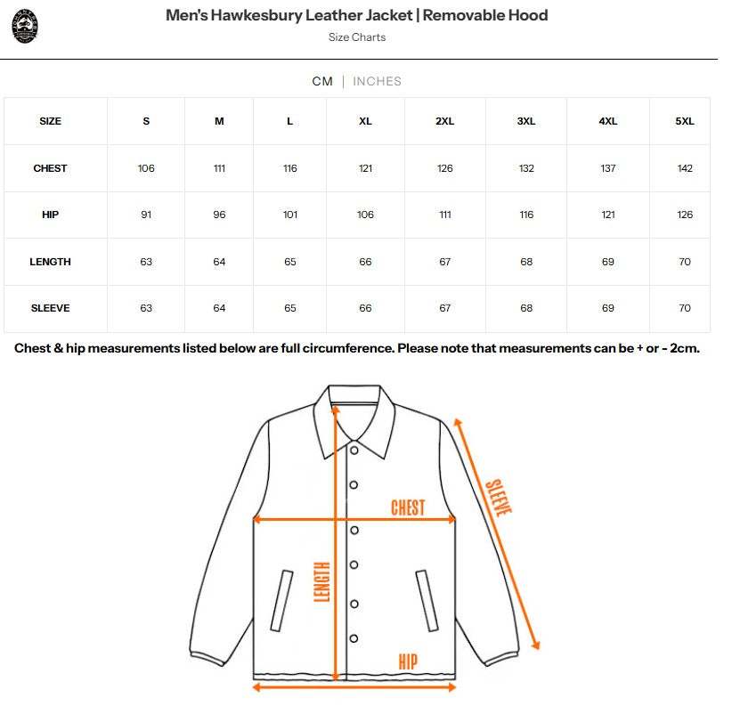 MEN'S HAWKESBURY LEATHER JACKET | REMOVABLE HOOD JRJ10034