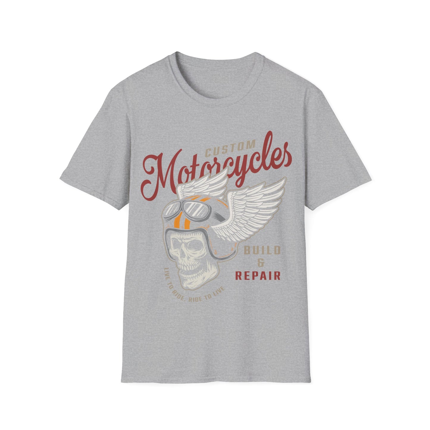 Biker T Shirt Custom Motorcycles