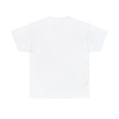 Unisex Heavy Cotton Tee with Boot Sketch Print