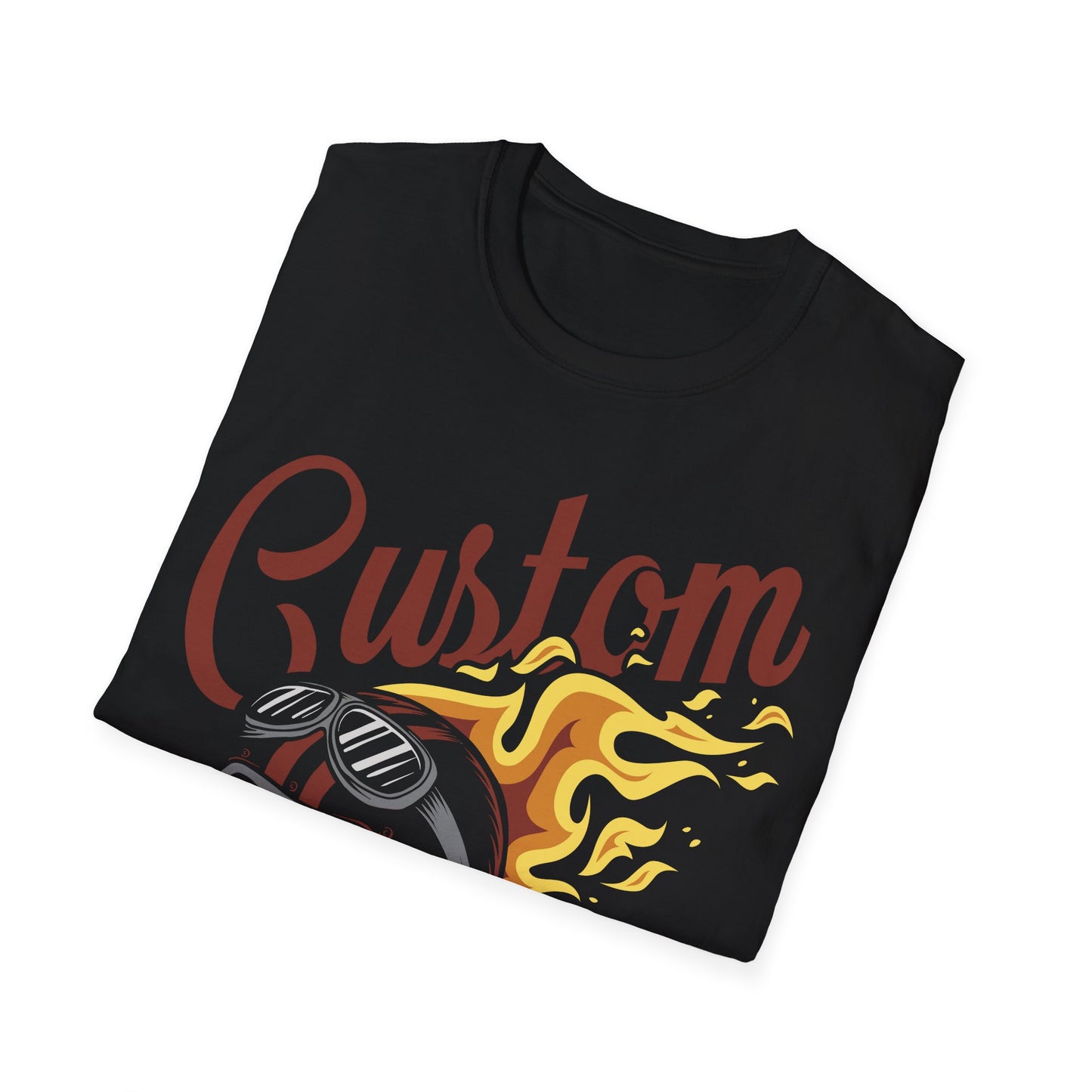 Biker T Shirt  Ring Spun Cotton Custom Build & Repair