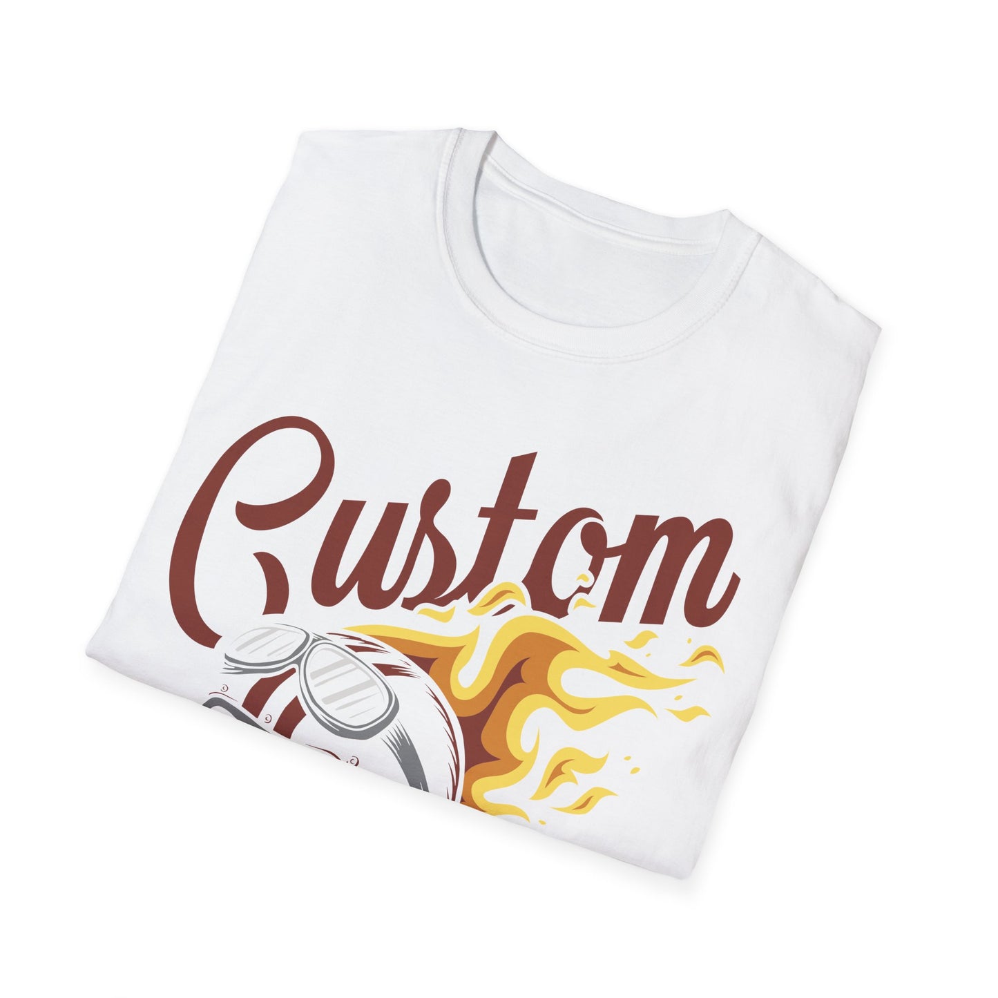Biker T Shirt  Ring Spun Cotton Custom Build & Repair