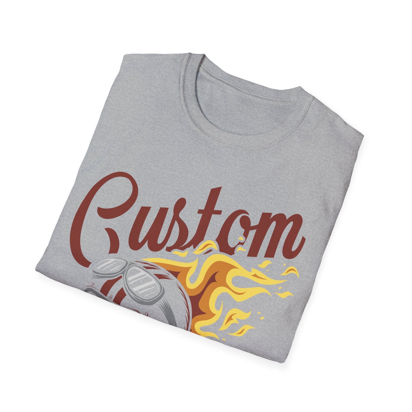 Biker T Shirt  Ring Spun Cotton Custom Build & Repair