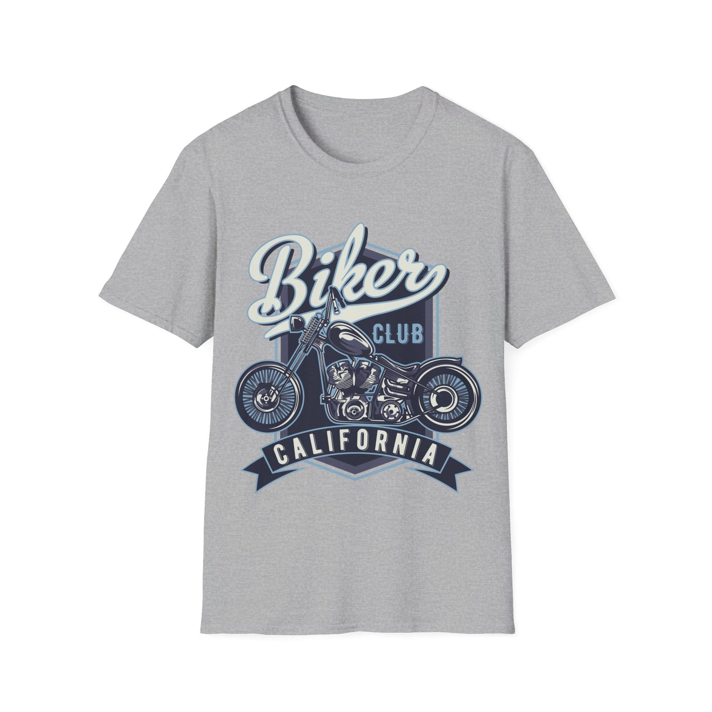 Biker T Shirt  Ring Spun Cotton American Vintage Motorcycles