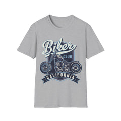 Biker T Shirt  Ring Spun Cotton Biker Club