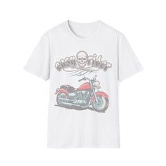 Biker T Shirt  Ring Spun Cotton Easy Rider