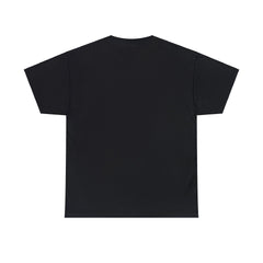 Unisex Heavy Cotton Tee With Skeleton Drummer