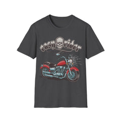 Biker T Shirt  Ring Spun Cotton Easy Rider