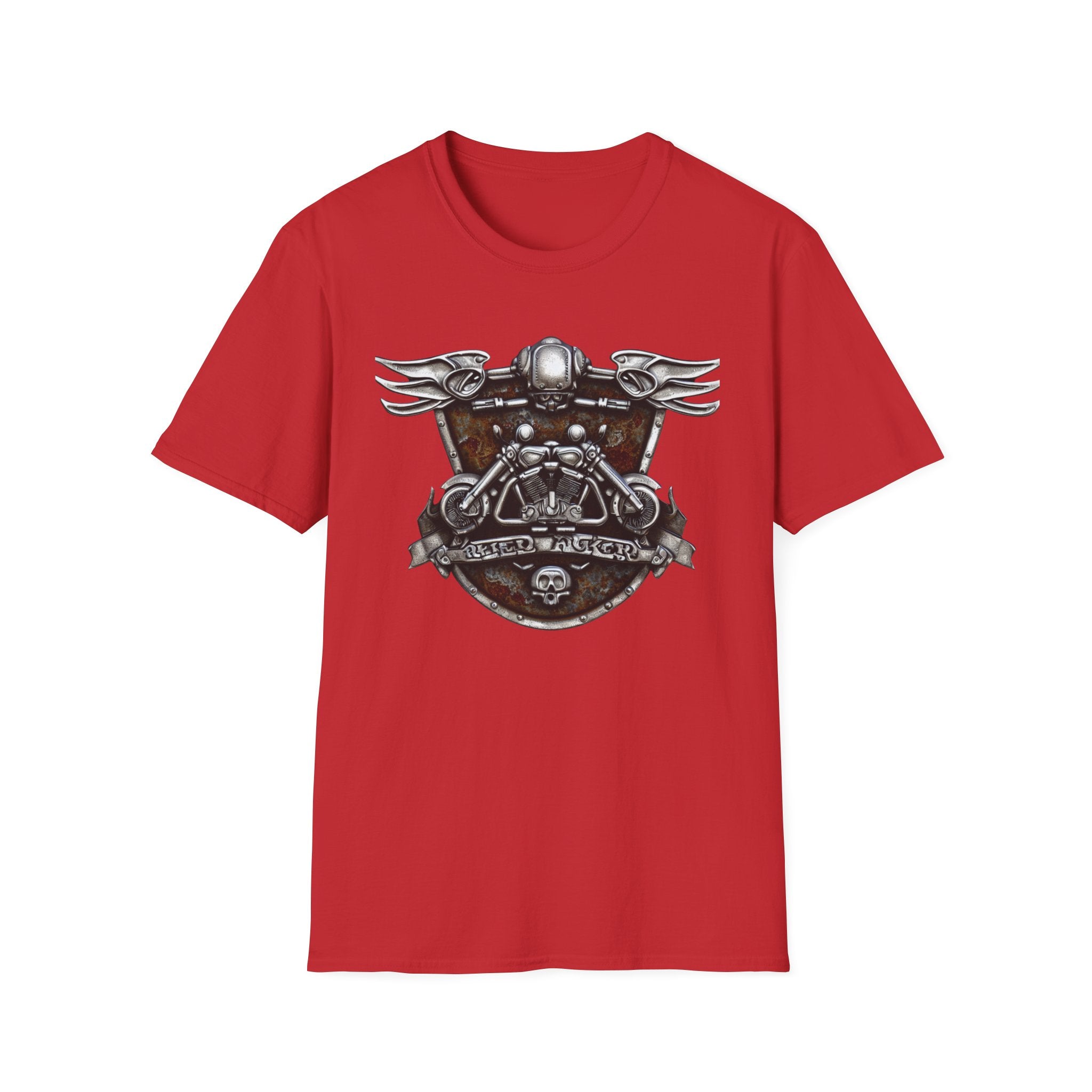 Biker T shirt Emblem