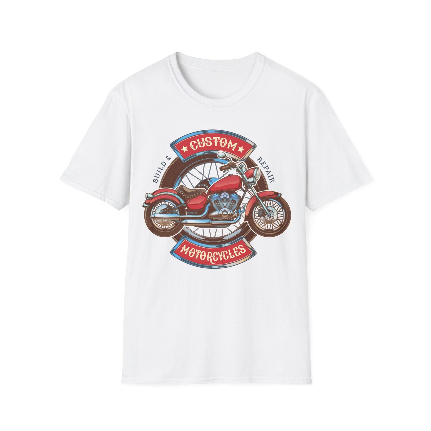 Biker T Shirt Custom Motorcycles