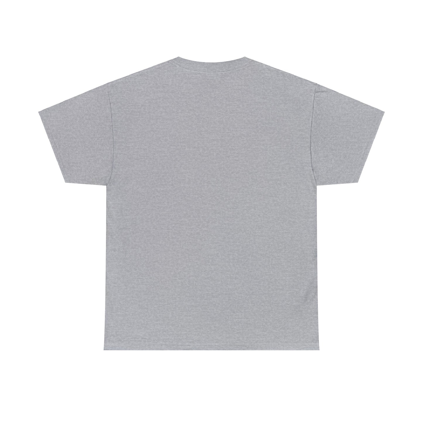 Unisex Heavy Cotton Tee with Boot Sketch Print