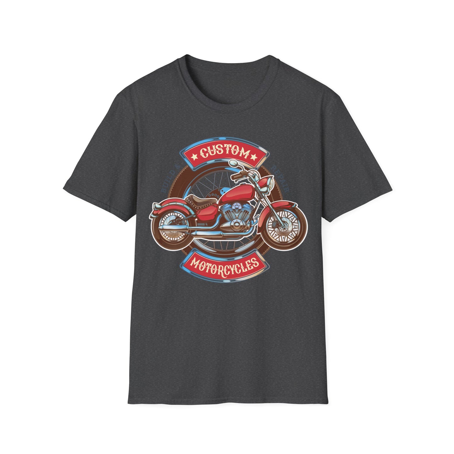 Biker T Shirt Custom Motorcycles