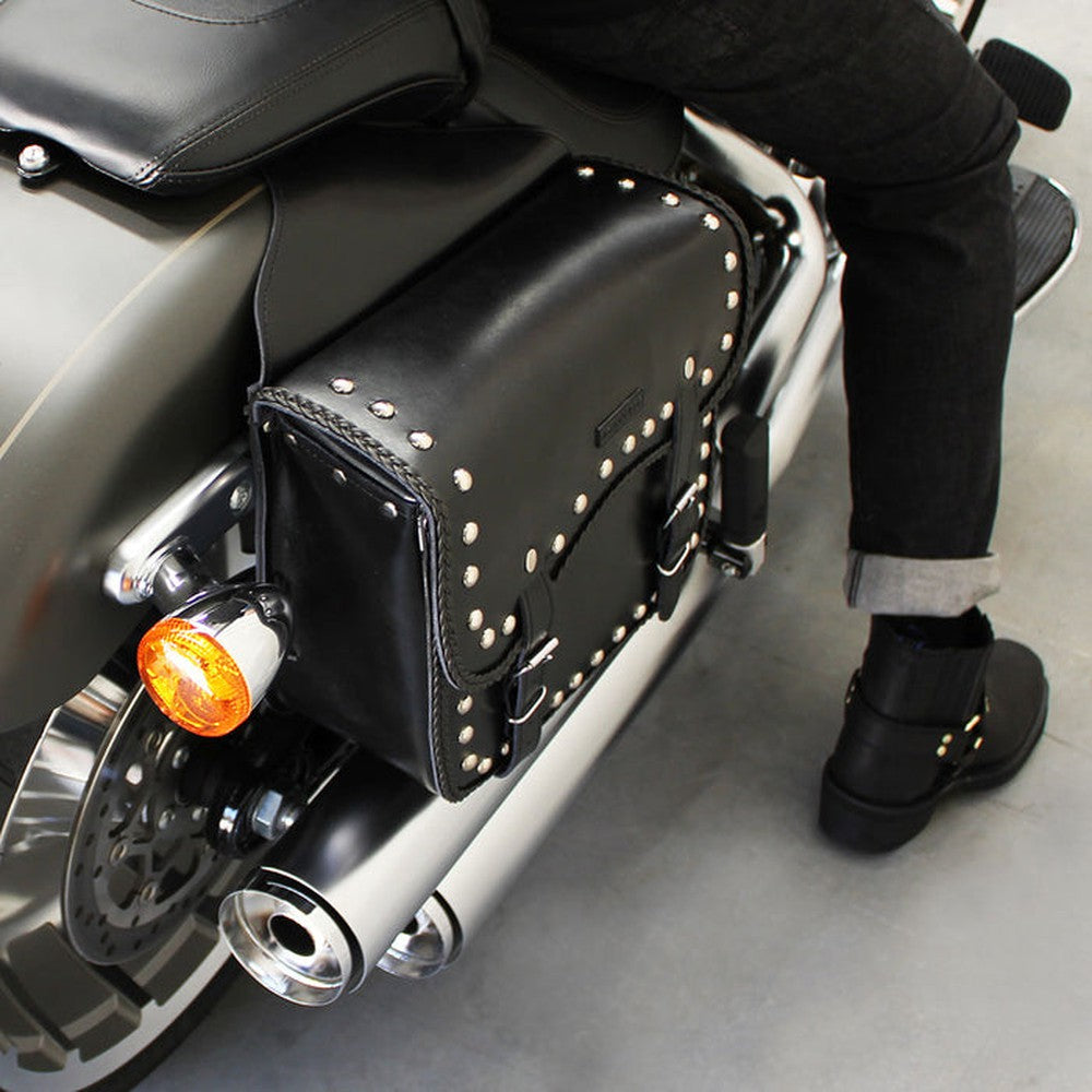 BLACK WARATAH SADDLE BAG JRA10005