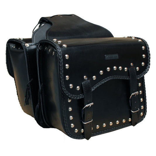 BLACK WARATAH SADDLE BAG JRA10005