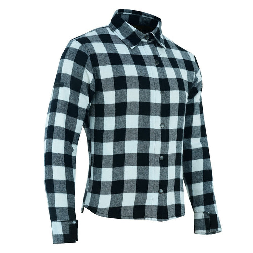 Johnny Reb Womens 'waratah' Plaid Protective Shirt - Reinforced With Protective- Fibre-JRS10029