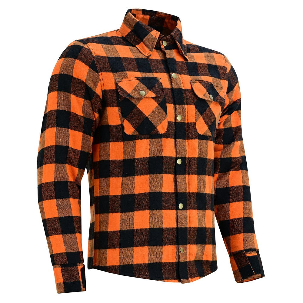 Men's Waratah II Protective Motorcycle Shirt With Kevlar And Protectors JRS10031