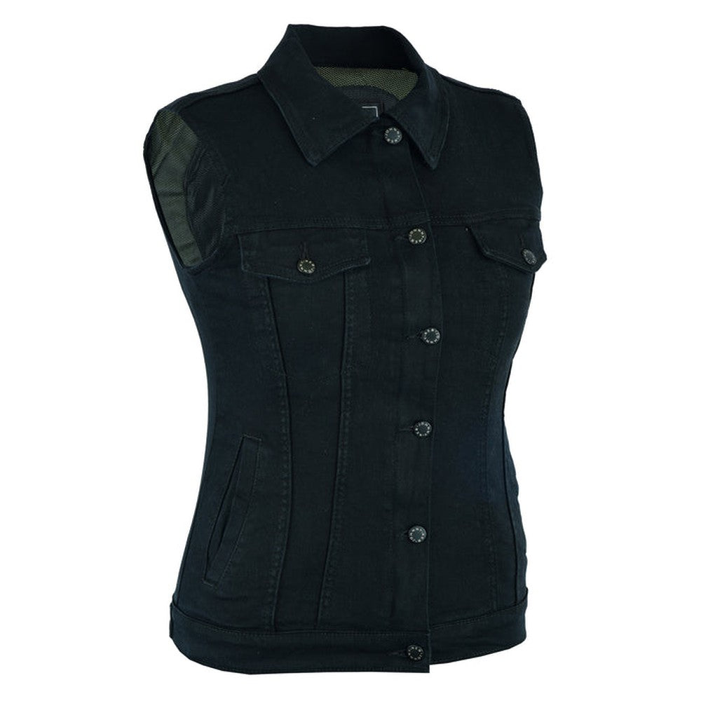 WOMEN'S GLENBROOK PROTECTIVE DENIM VEST-JRV10029