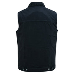 Men's Glenbrook Sherpa Protective Denim Vest With Kevlar JRV10046