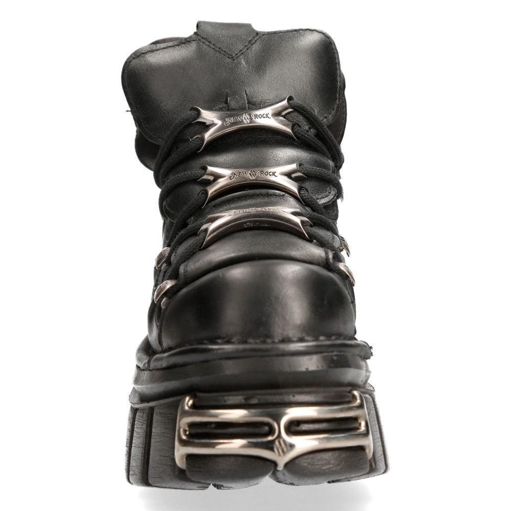 New Rock - Metallic Ankle Boot M-106-S112