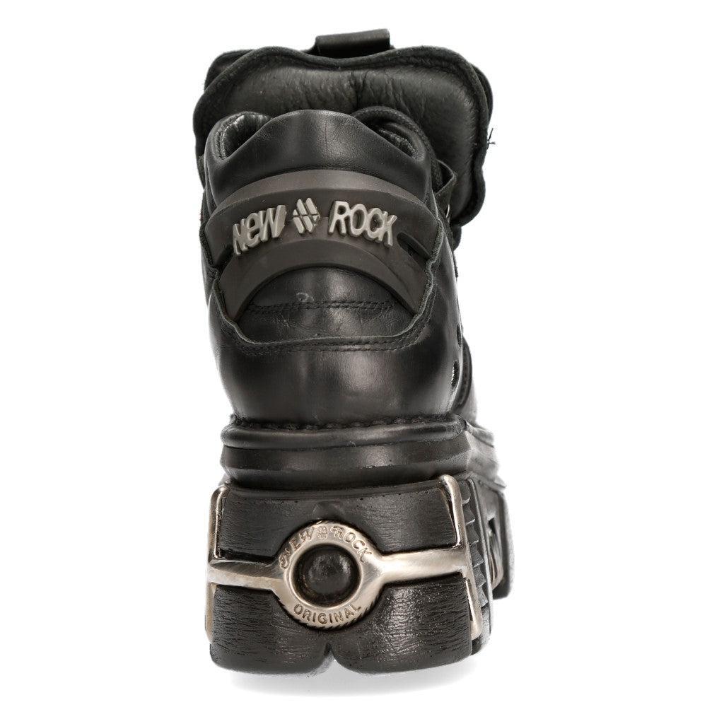 New Rock - Metallic Ankle Boot M-106-S112