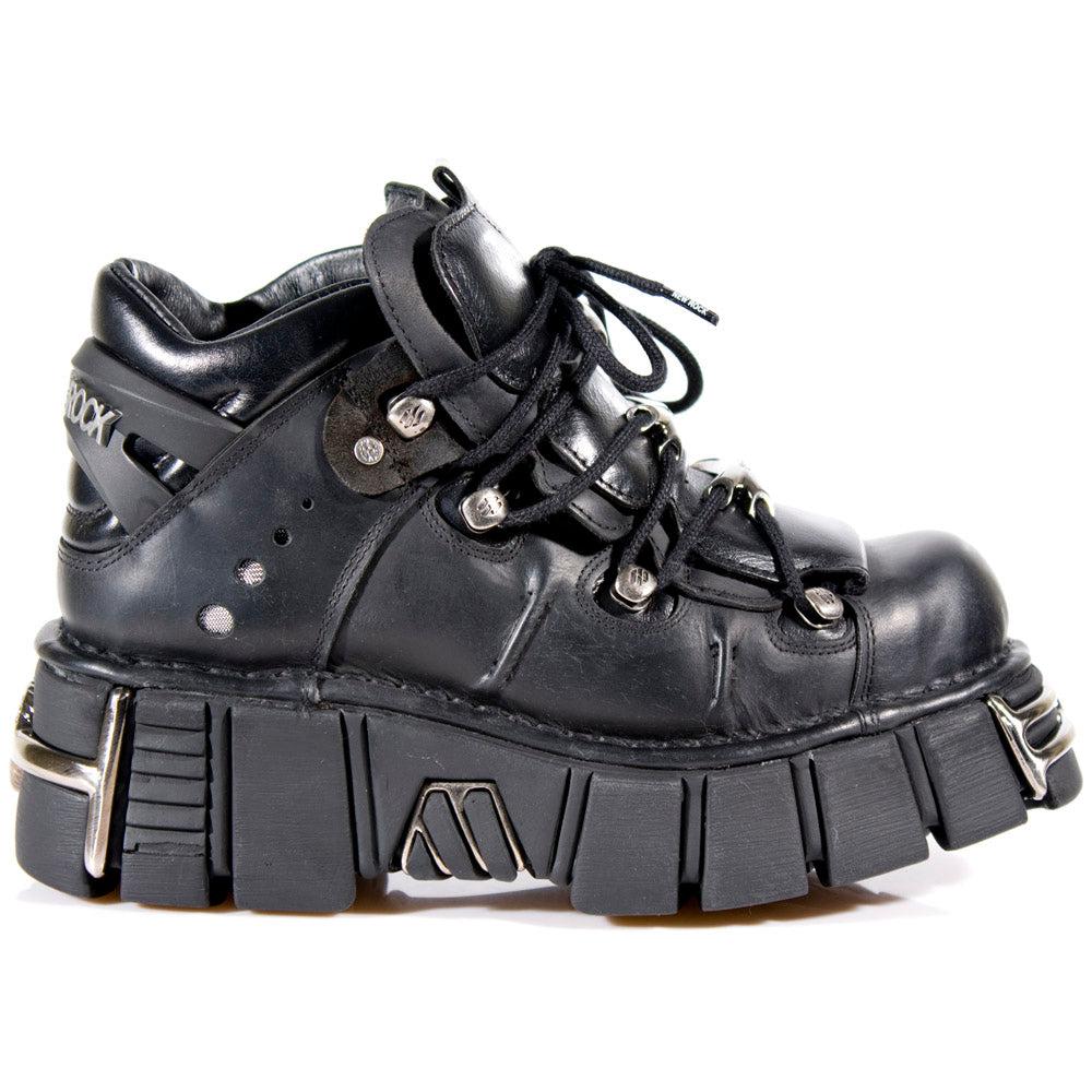 New Rock - Metallic Ankle Boot M-106-S1