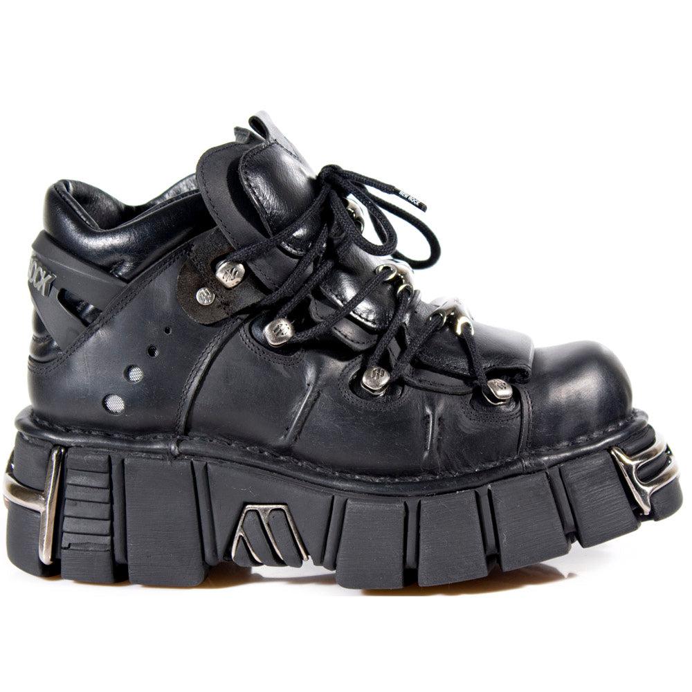 New Rock - Metallic Ankle Boot M-106-S1