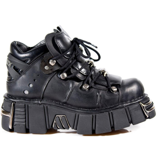 New Rock - Metallic Ankle Boot M-106-S1