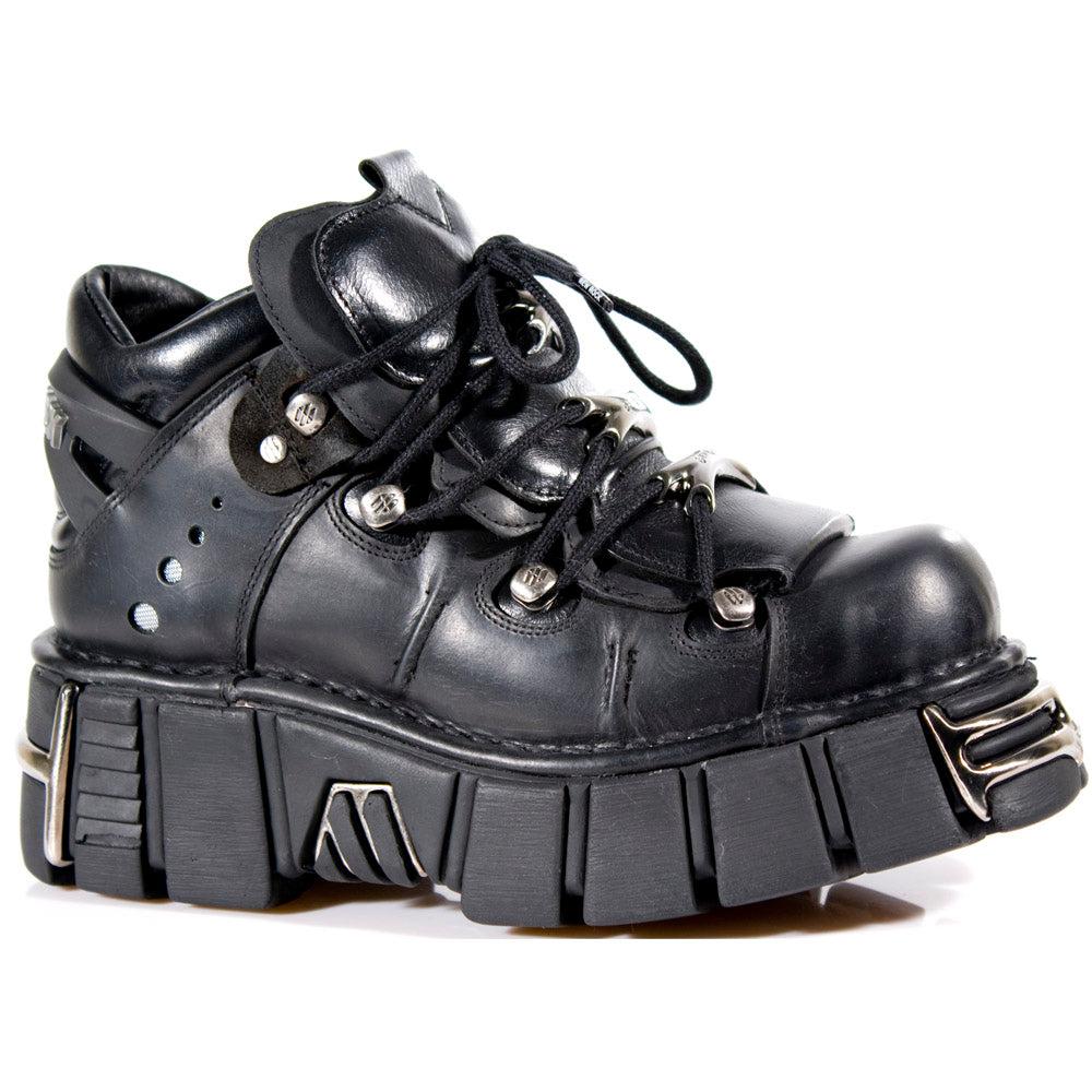 New Rock - Metallic Ankle Boot M-106-S1
