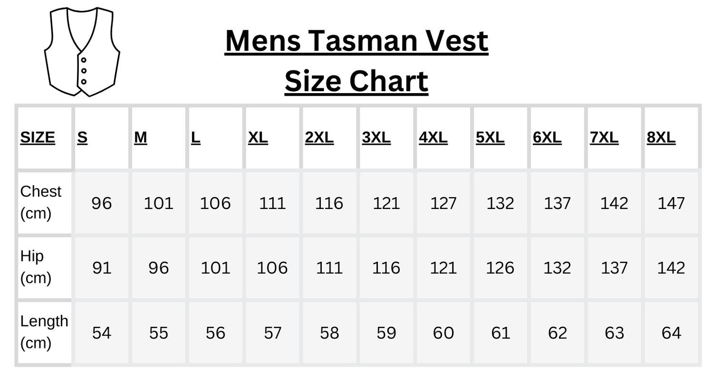 Johnny Reb "Tasman"Motorcycle Leather Vest JRV10002