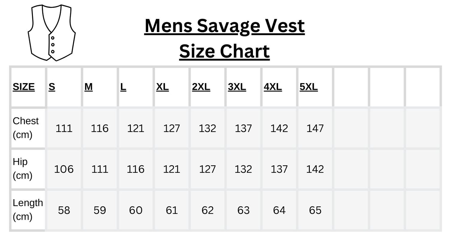 Johnny Reb "Savage River" Leather Vest JRV10016