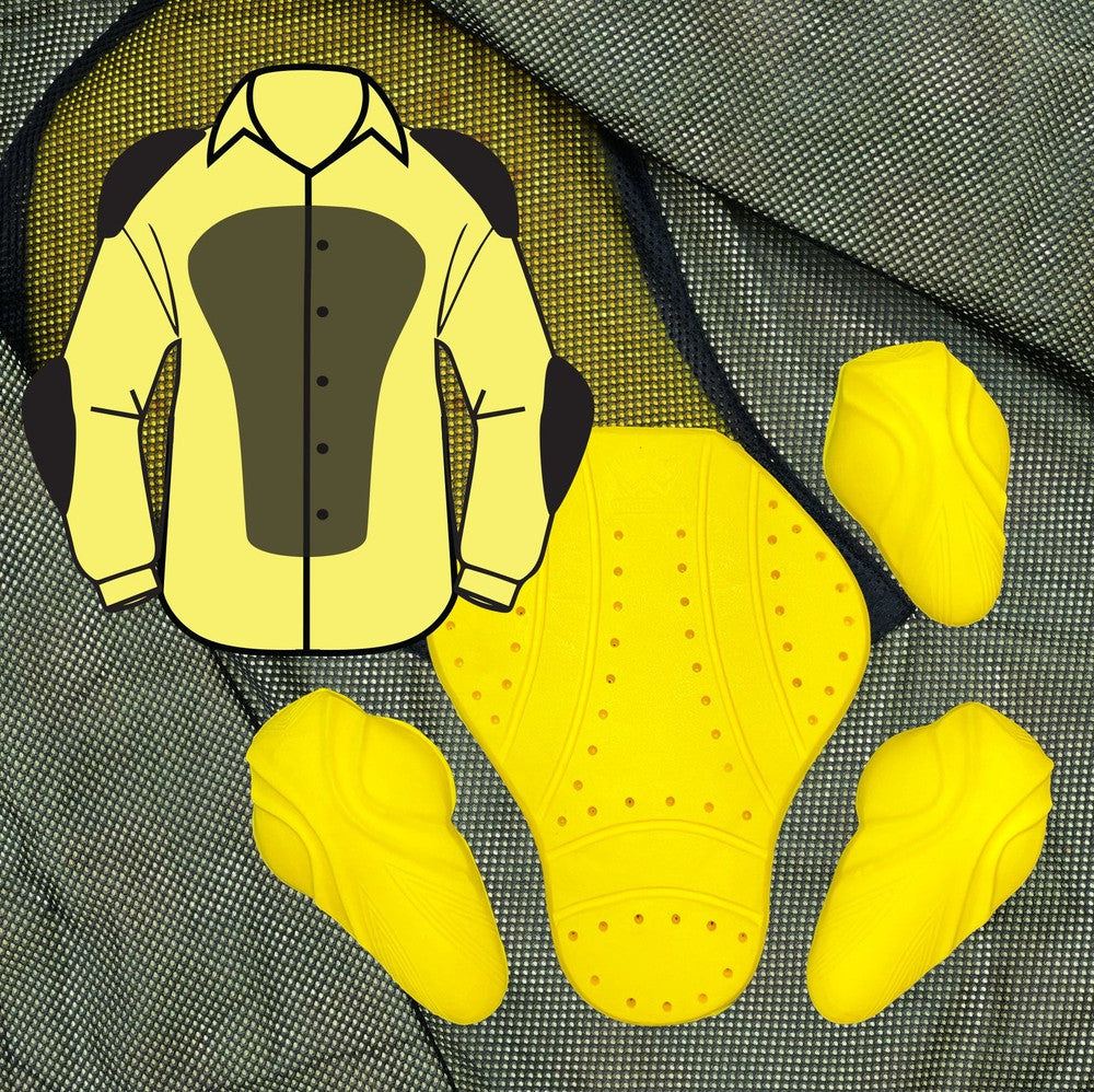 Men's Waratah II Protective Motorcycle Shirt With Kevlar And Protectors JRS10031