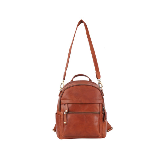 Leather Backpack with Multi-Pocket Design – RH-2626 Pristina
