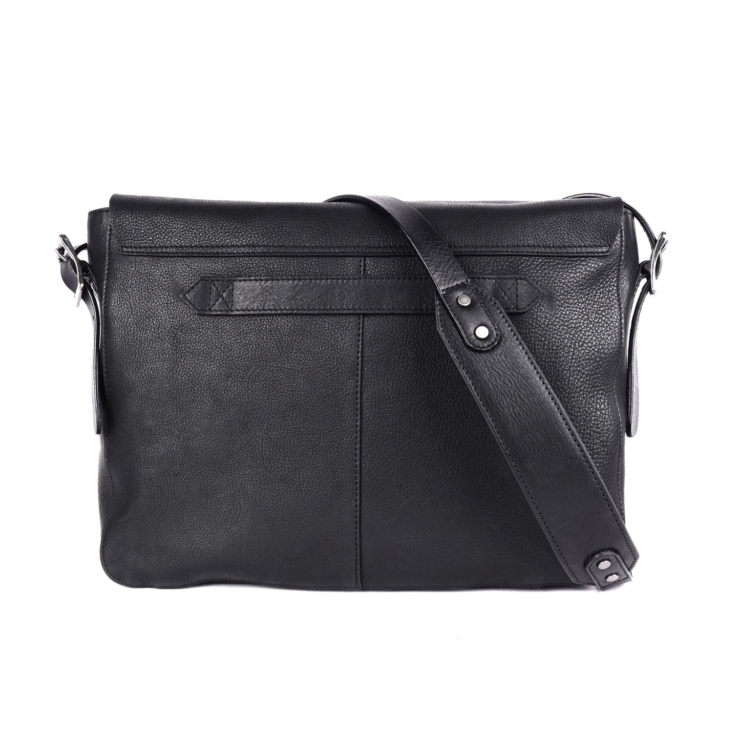 Unisex Leather Satchel with Camera Lock – RH-6036 Stanley