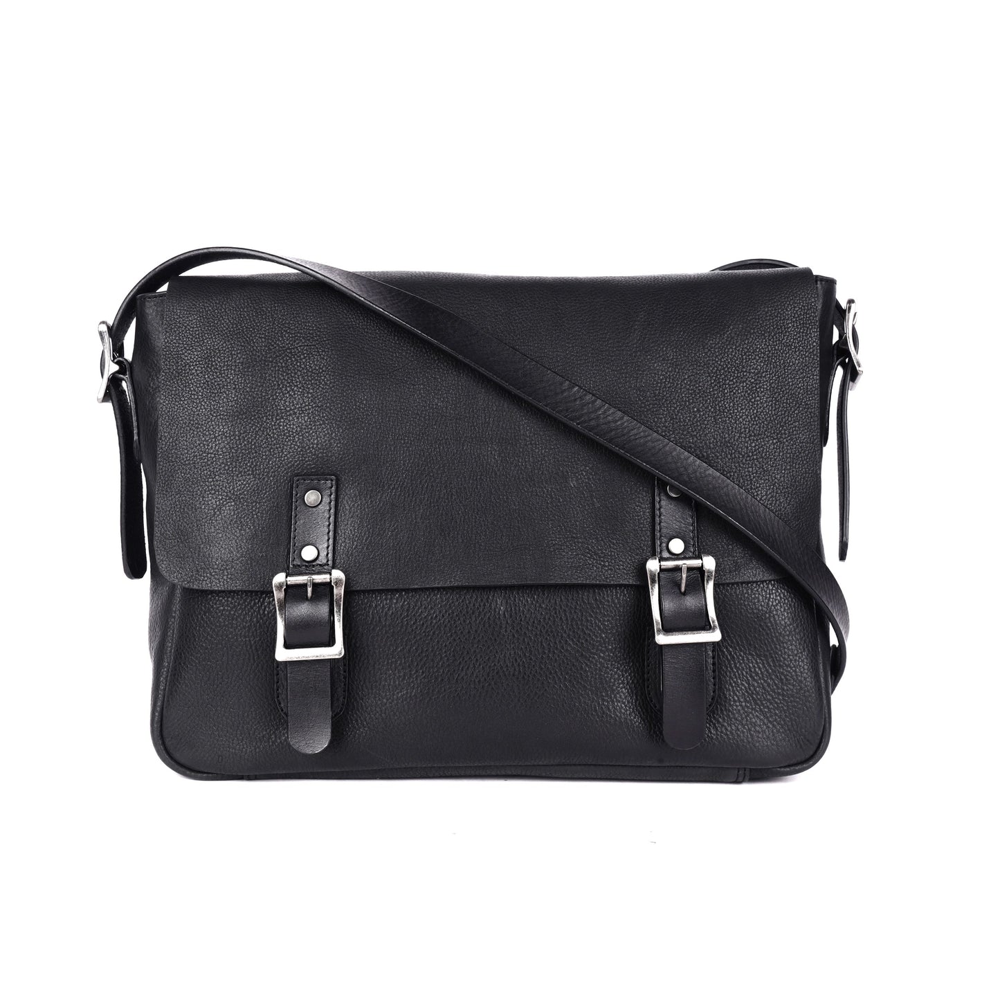 Unisex Leather Satchel with Camera Lock – RH-6036 Stanley