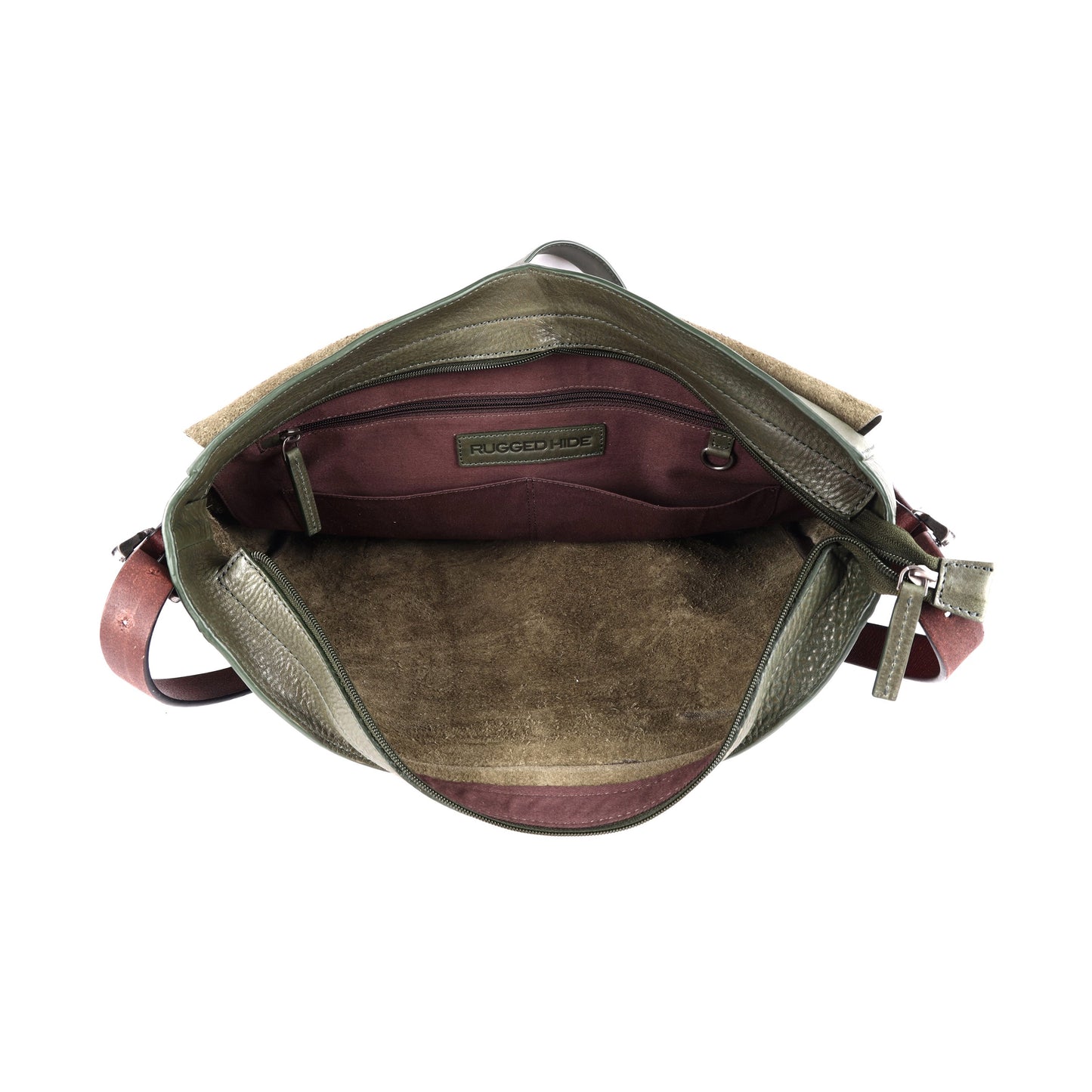 Unisex Leather Satchel with Camera Lock – RH-6036 Stanley