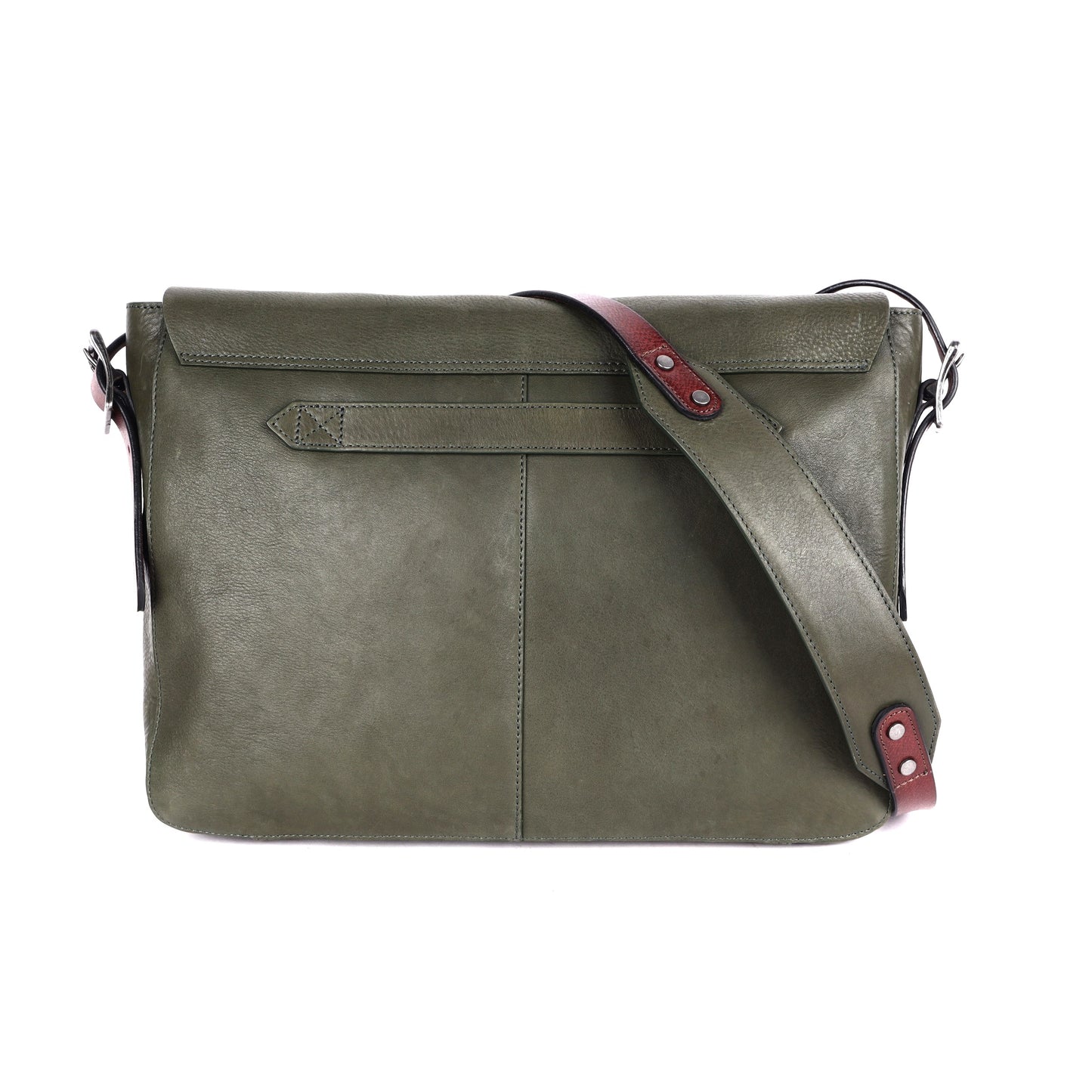 Unisex Leather Satchel with Camera Lock – RH-6036 Stanley