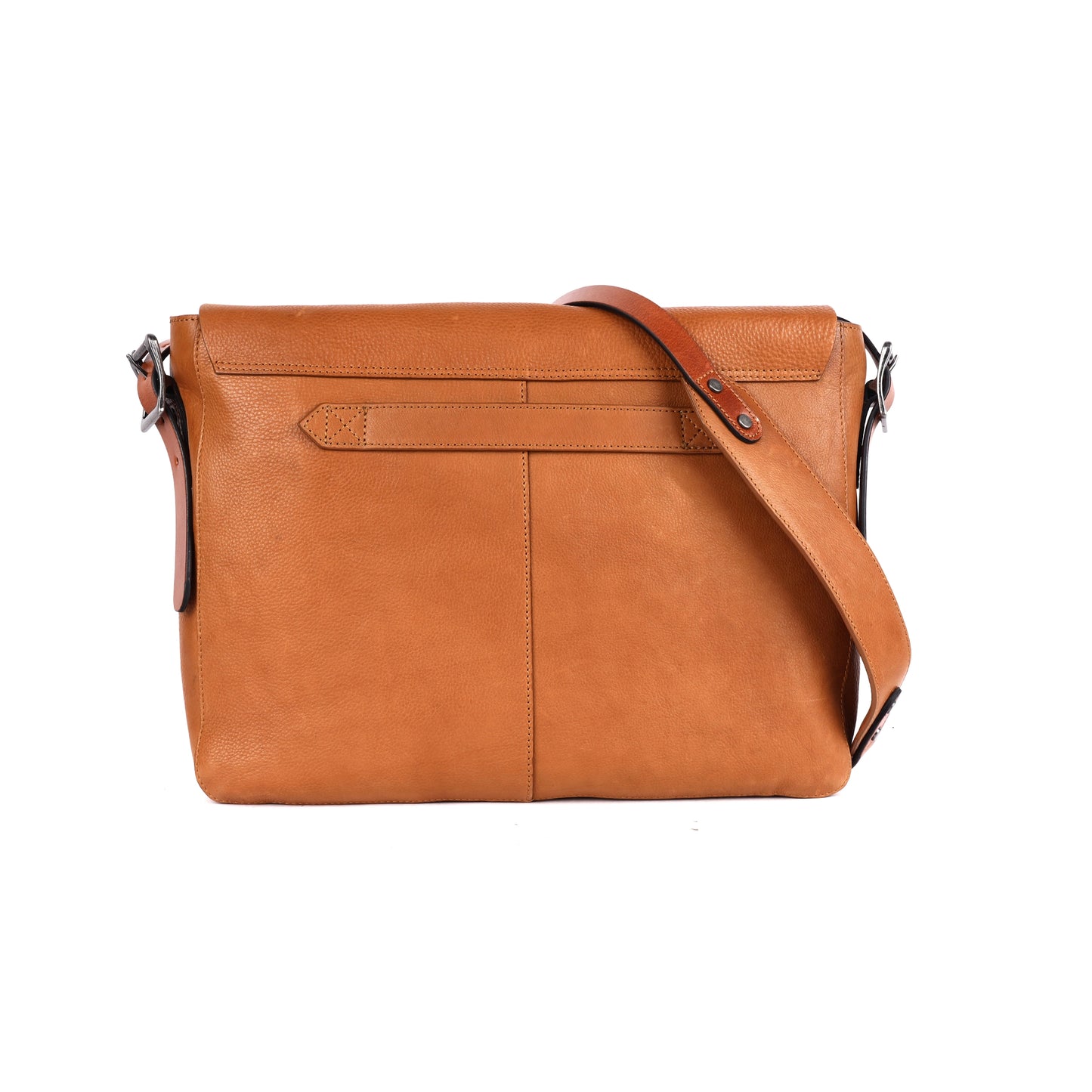 Unisex Leather Satchel with Camera Lock – RH-6036 Stanley