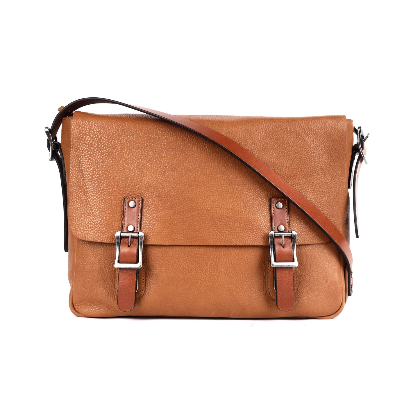 Unisex Leather Satchel with Camera Lock – RH-6036 Stanley