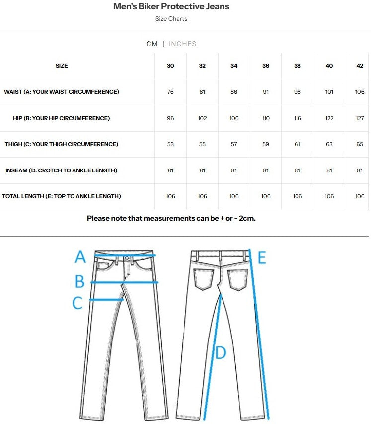 Johnny Reb Classic Fit Black Protective Jeans With Armour  Specials