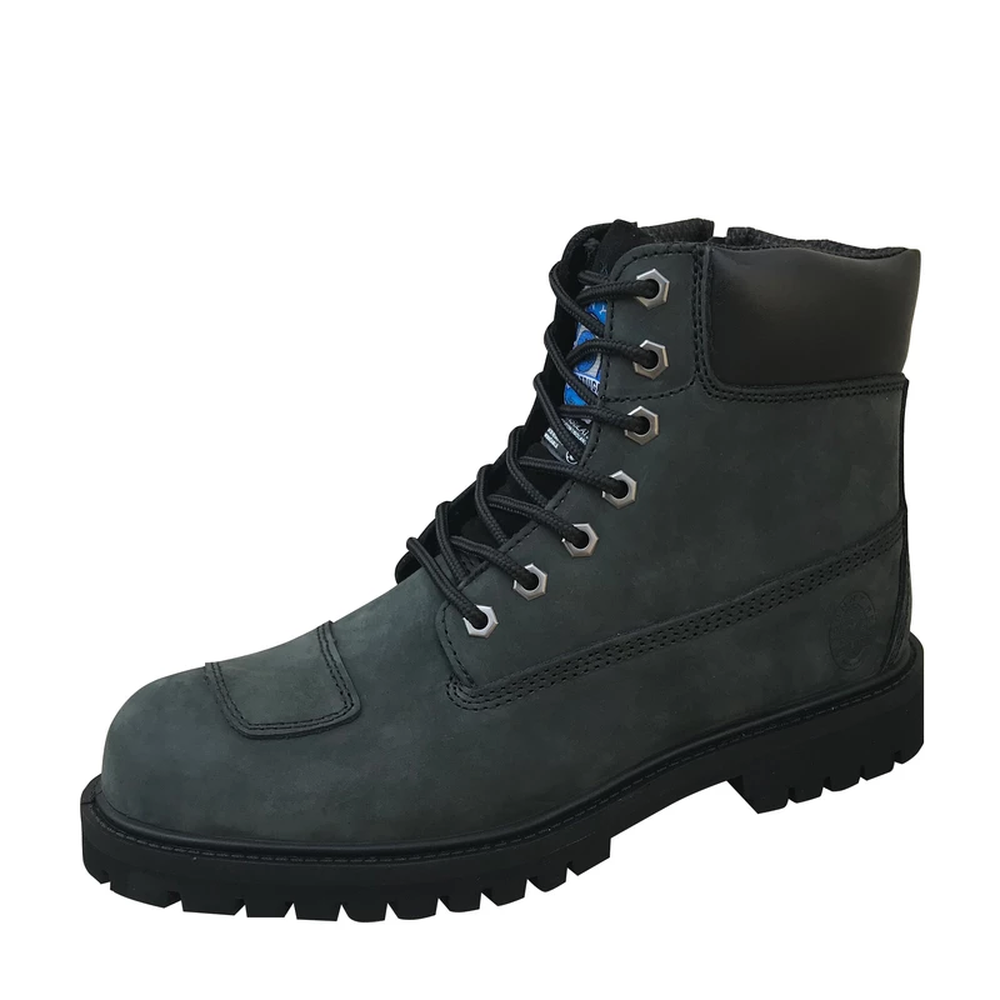 Johnny Reb Rumble Motorcycle Motorbike Boots-Black Cruiser Biker