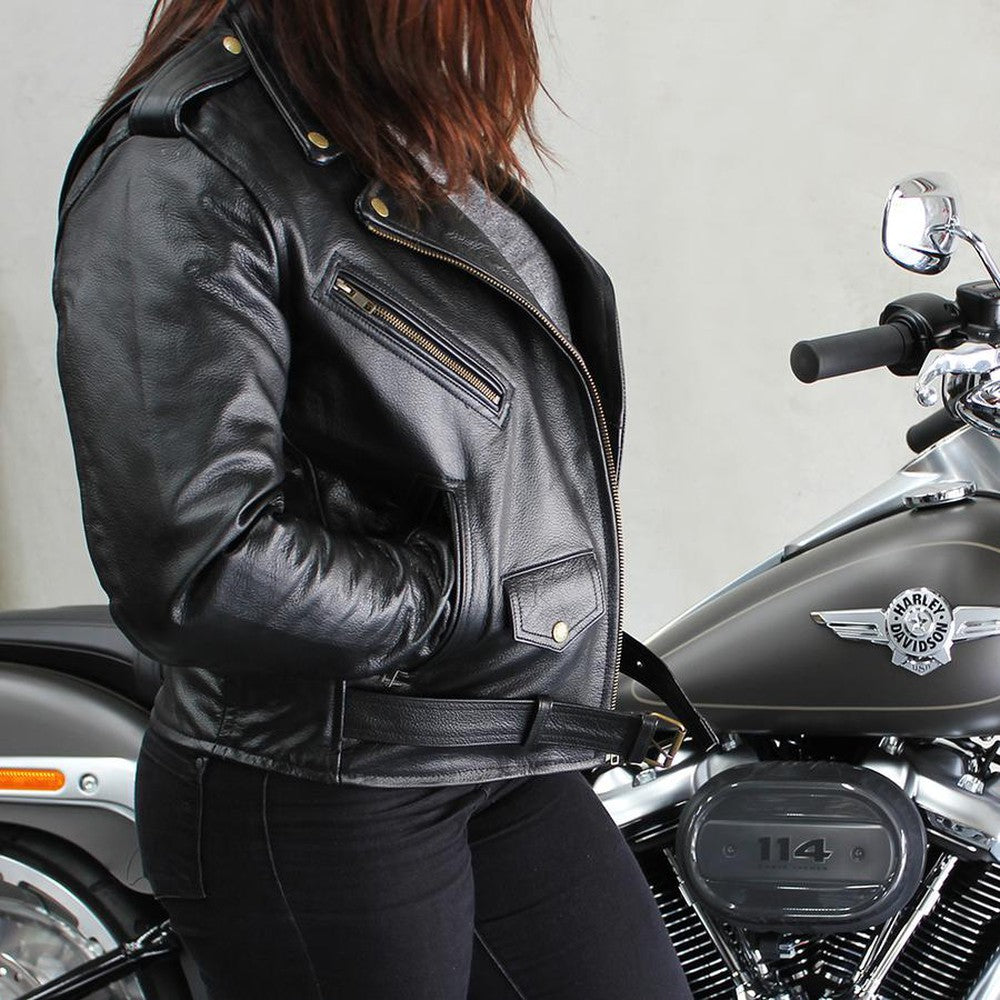 Women's Savannah Leather Jacket JRJ10012