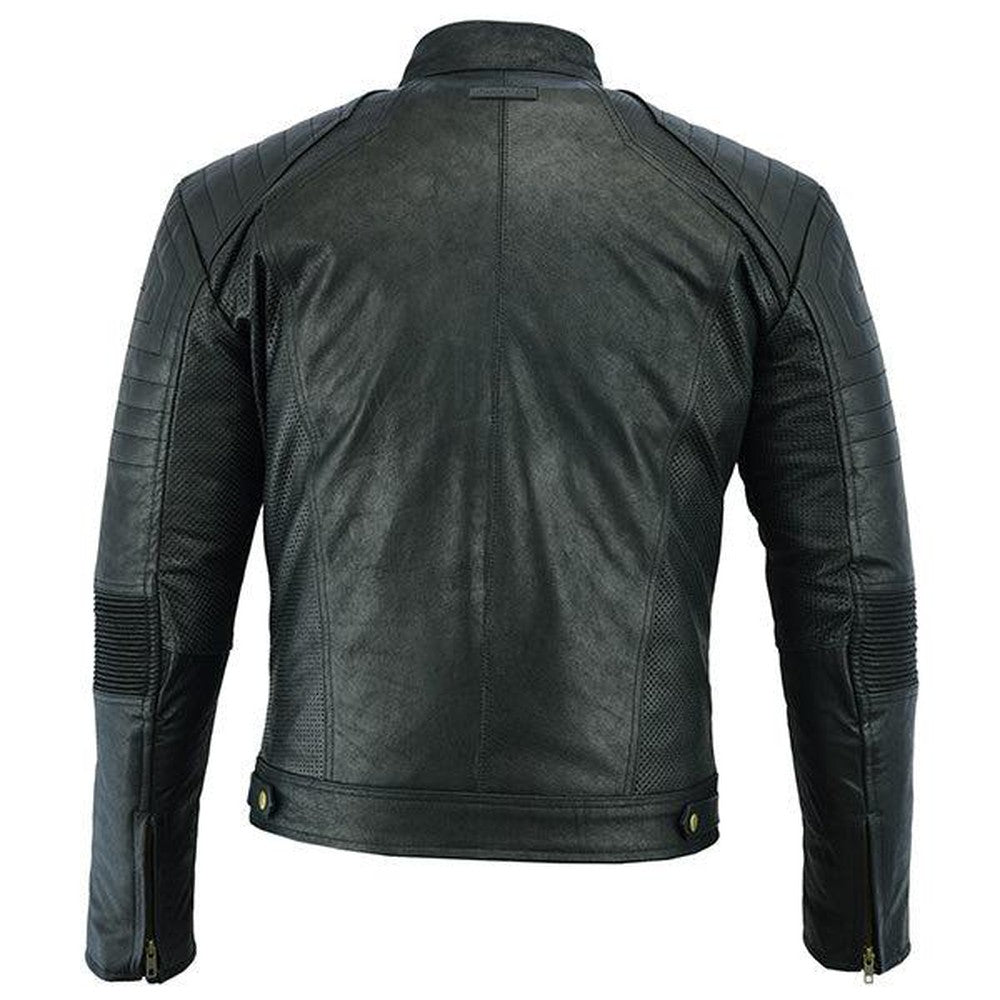 Johnny Reb 'Botany' Vintage Leather Jacket JRJ10015-mens leather jackets-Wicked Gear