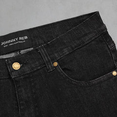 Johnny Reb Classic Fit Black Protective Jeans With Armour