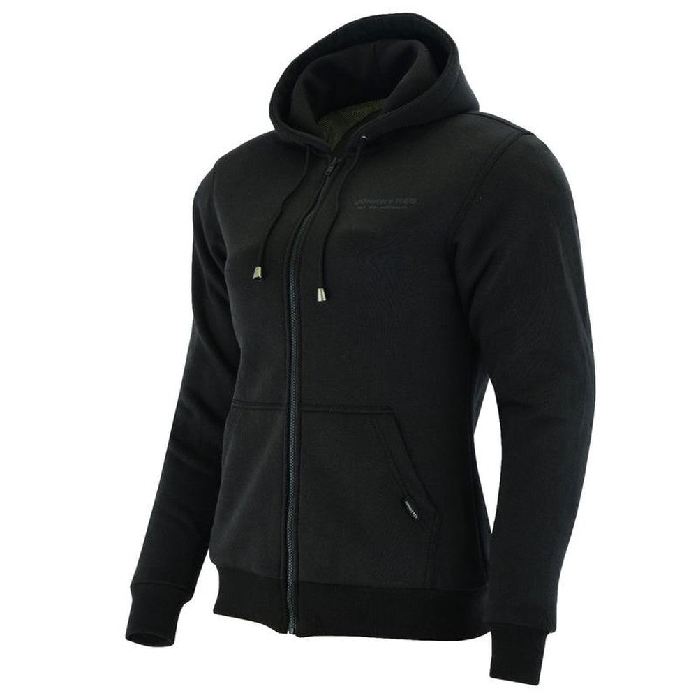 Women's Hume Protective Full-Zip Hoodie - Black JRK10036-womens protective fleece-Wicked Gear