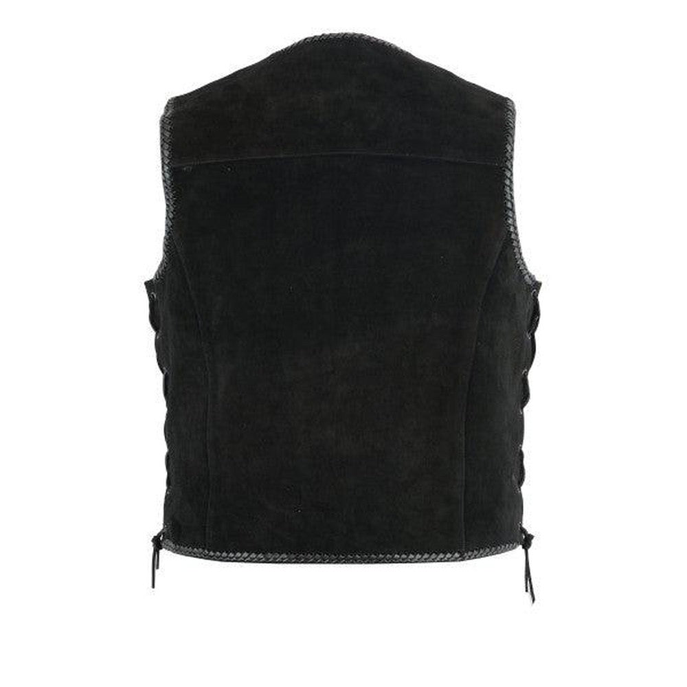 Johnny Reb Lightning Ridge Suede Leather Vest JRV10007