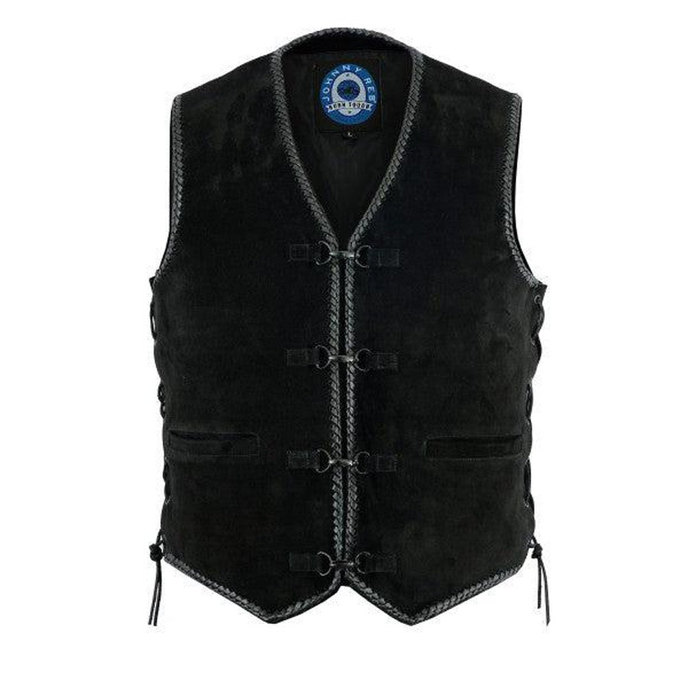 Johnny Reb Lightning Ridge Suede Leather Vest JRV10007