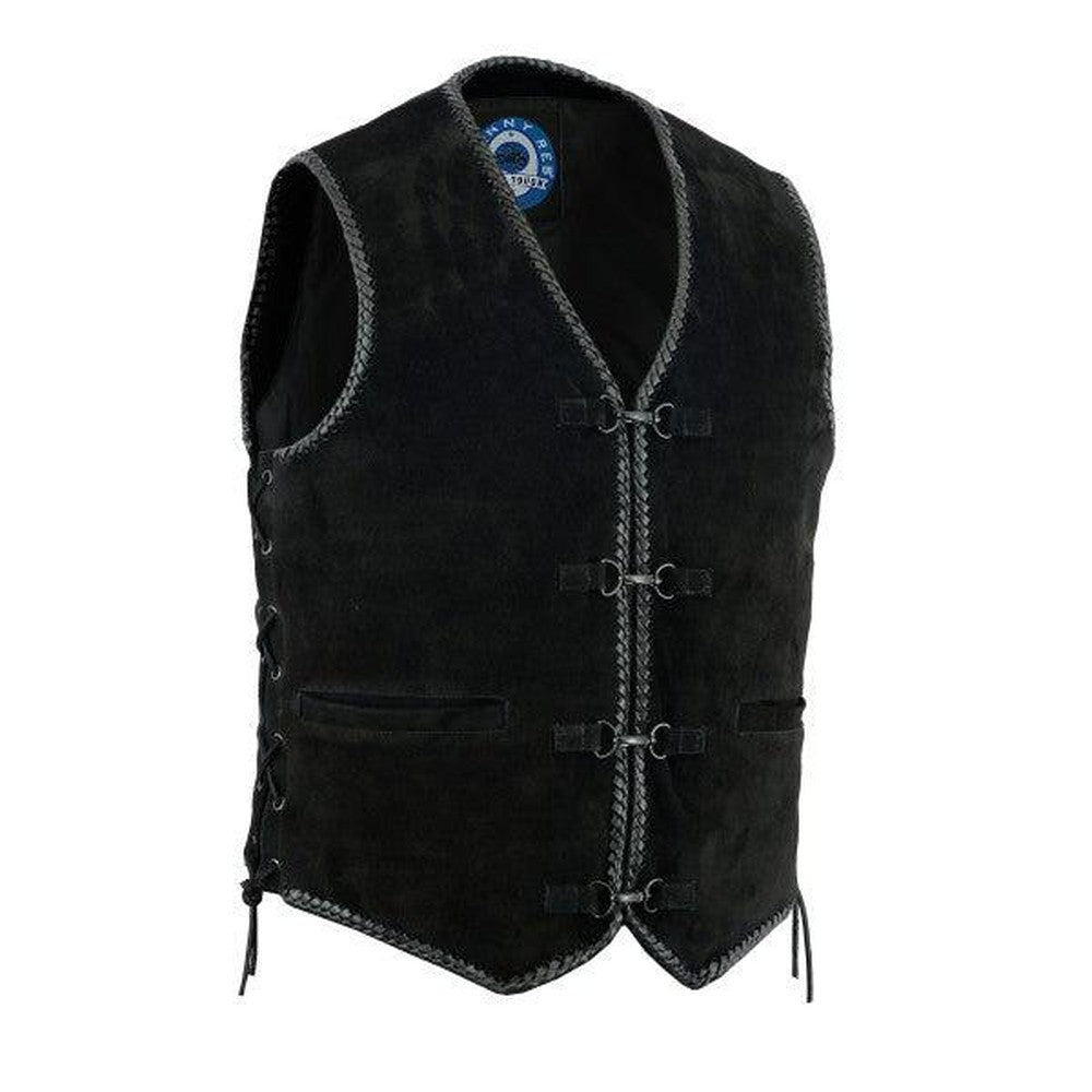 Johnny Reb Lightning Ridge Suede Leather Vest JRV10007