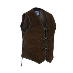 Johnny Reb "Gillies' Suede Leather Vest JRV10010