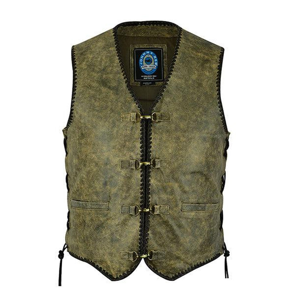 Johnny Reb "Sturt" Mungai Vintage Leather Vest JRV10017